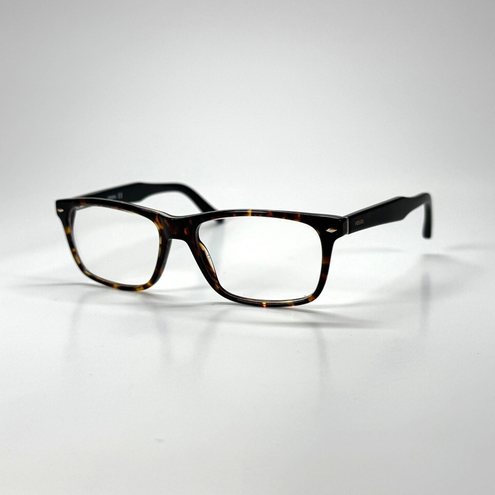 FOSSIL FOS 7003 086 Eyeglasses Frame Only 52-17-145 Tortoise Shell Brown